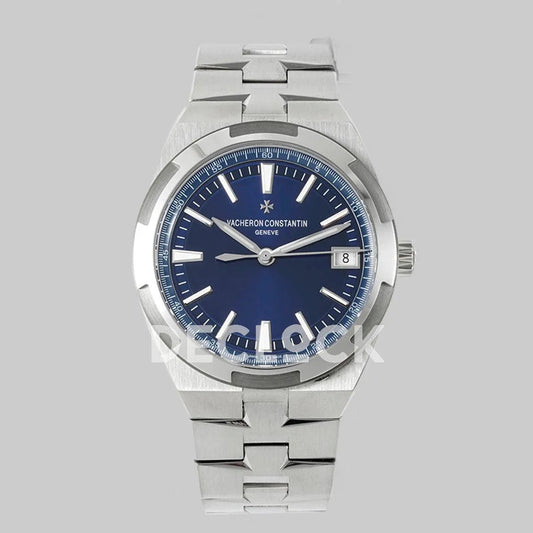 Replica Vacheron Constantin Overseas Blue Dial on Steel - Replica Watches