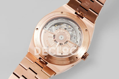 Replica Vacheron Constantin Overseas Perpetual Calendar Rose Gold on Blue Dial - Replica Watches